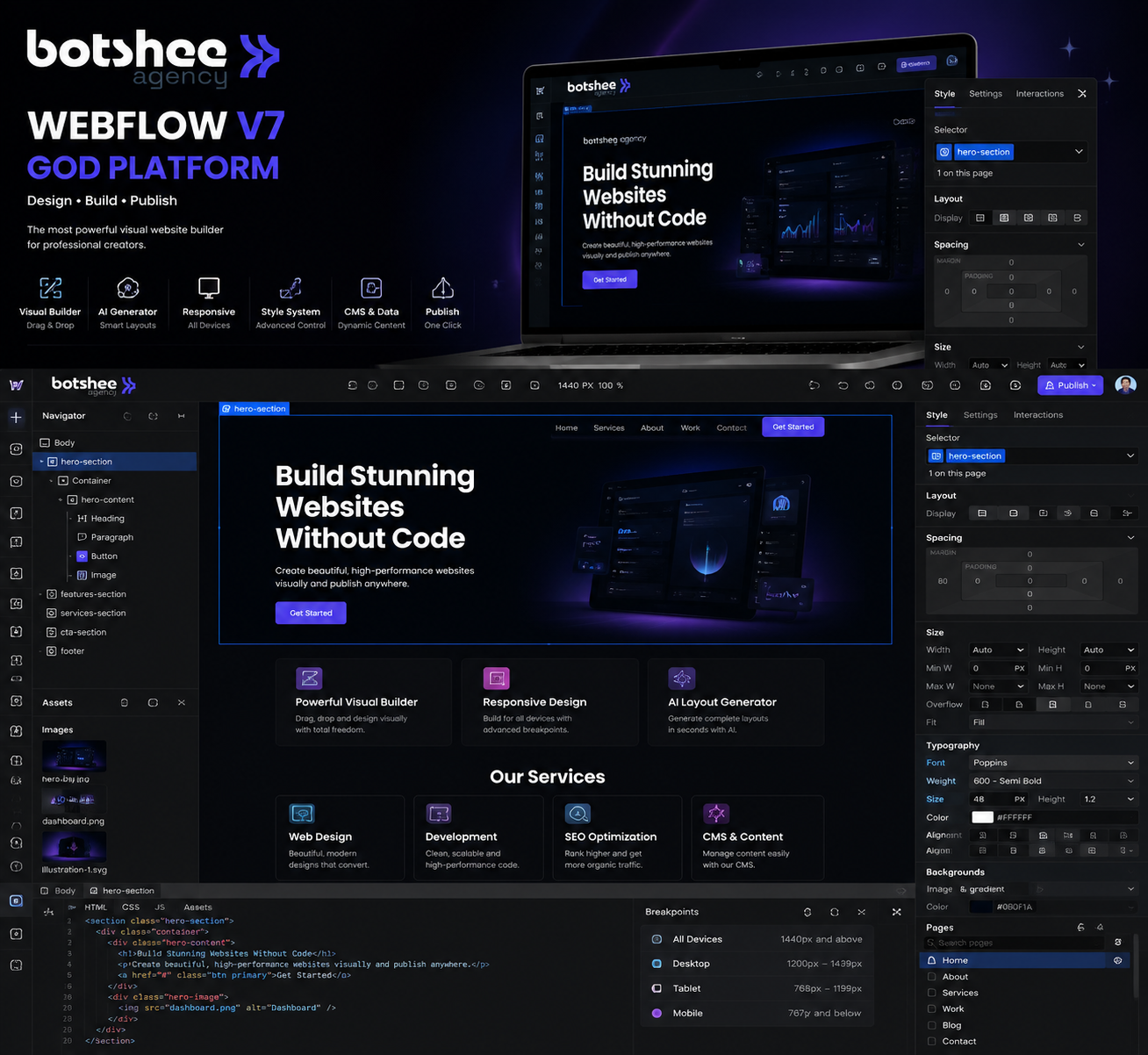 Platform mockup